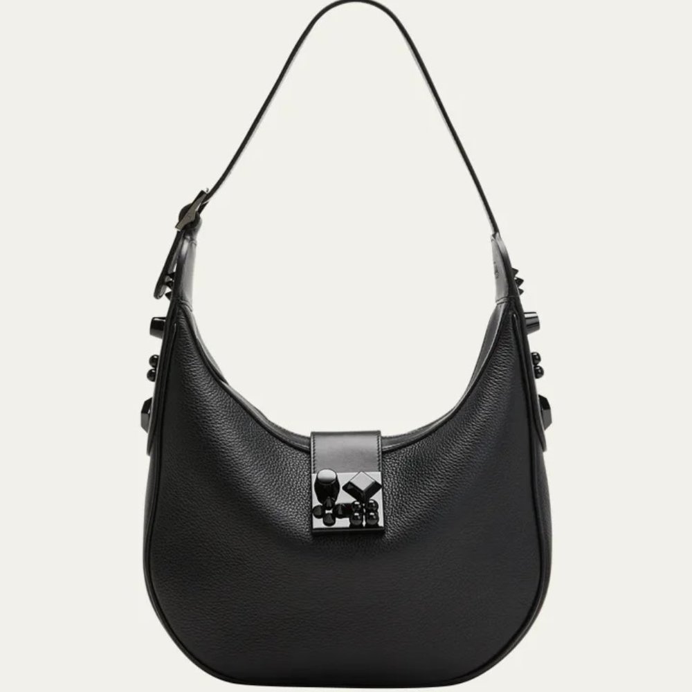 Christian Louboutin Carasky Small Shoulder Bag in Black